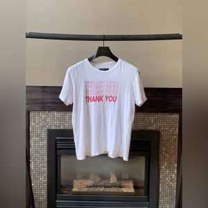 Rag and Bone Single Stitch Thank You Tee